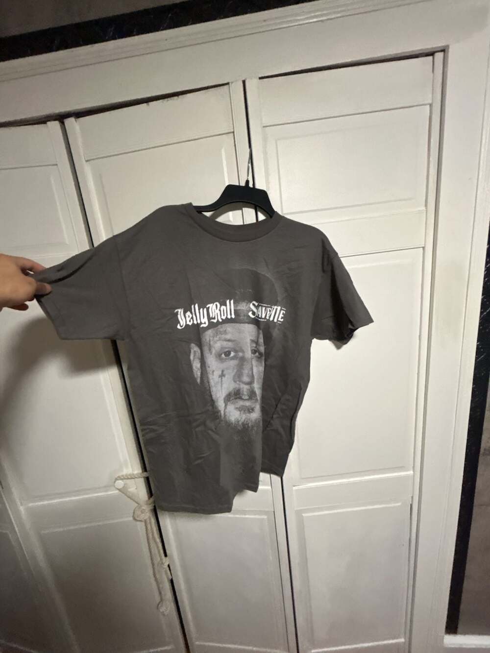 Jelly Roll Save Me Short Sleeve Tee - Charcoal